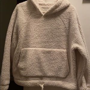 American eagle Sherpa hoodie